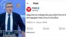 ¡Memoria de pez! Patxi López apoya la defensa del burka cuando el propio PSOE abogó por su erradicación