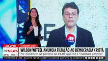 Wilson Witzel anuncia filiação ao Democracia Cristã