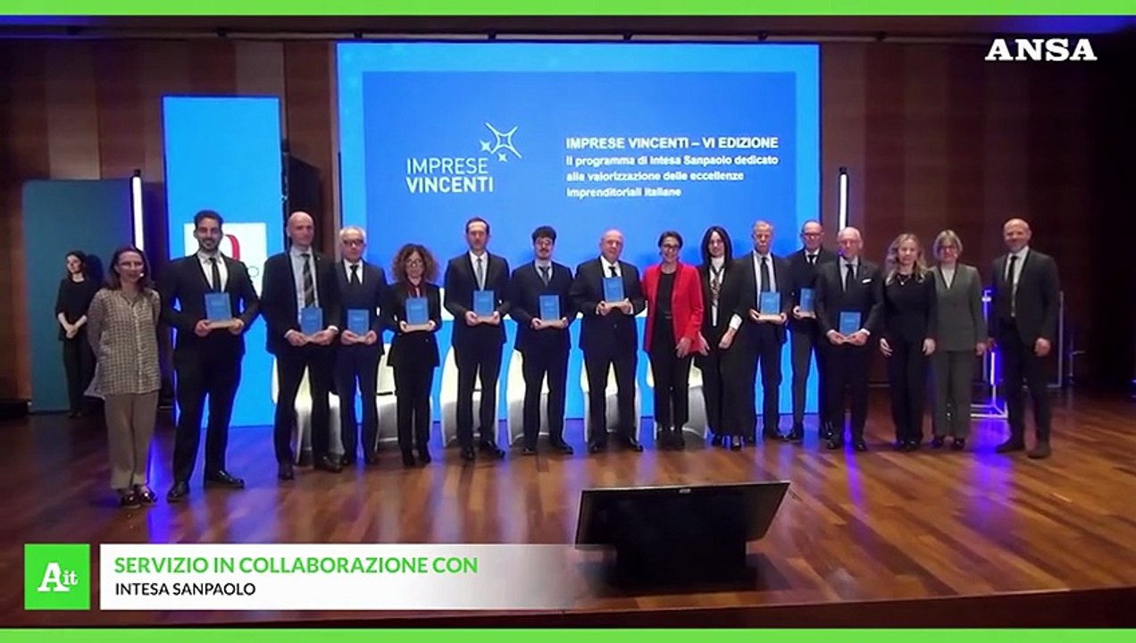 Imprese vincenti, Intesa Sanpaolo premia 10 Pmi di Toscana e Umbria