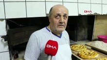 Samsun’da fırın ustalarının 300 derece sıcakta pide mesaisi