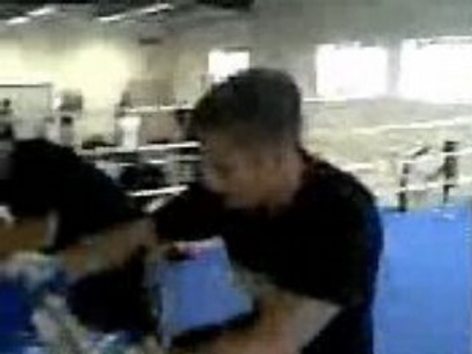 Farid Khider et Mouss Sparring avec Patrice Quarteron
