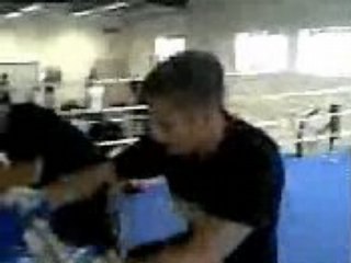 Farid Khider et Mouss Sparring avec Patrice Quarteron