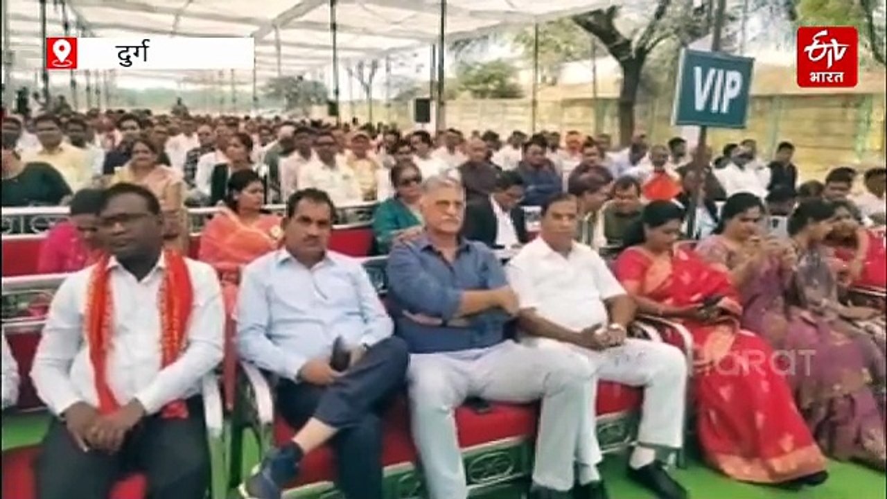 देश के पहले साथी बाजार का दुर्ग में भूमिपूजन, 5000 टन कोल्ड स्टोरेज, 170 दुकानें, वेंडर जोन का होगा निर्माण