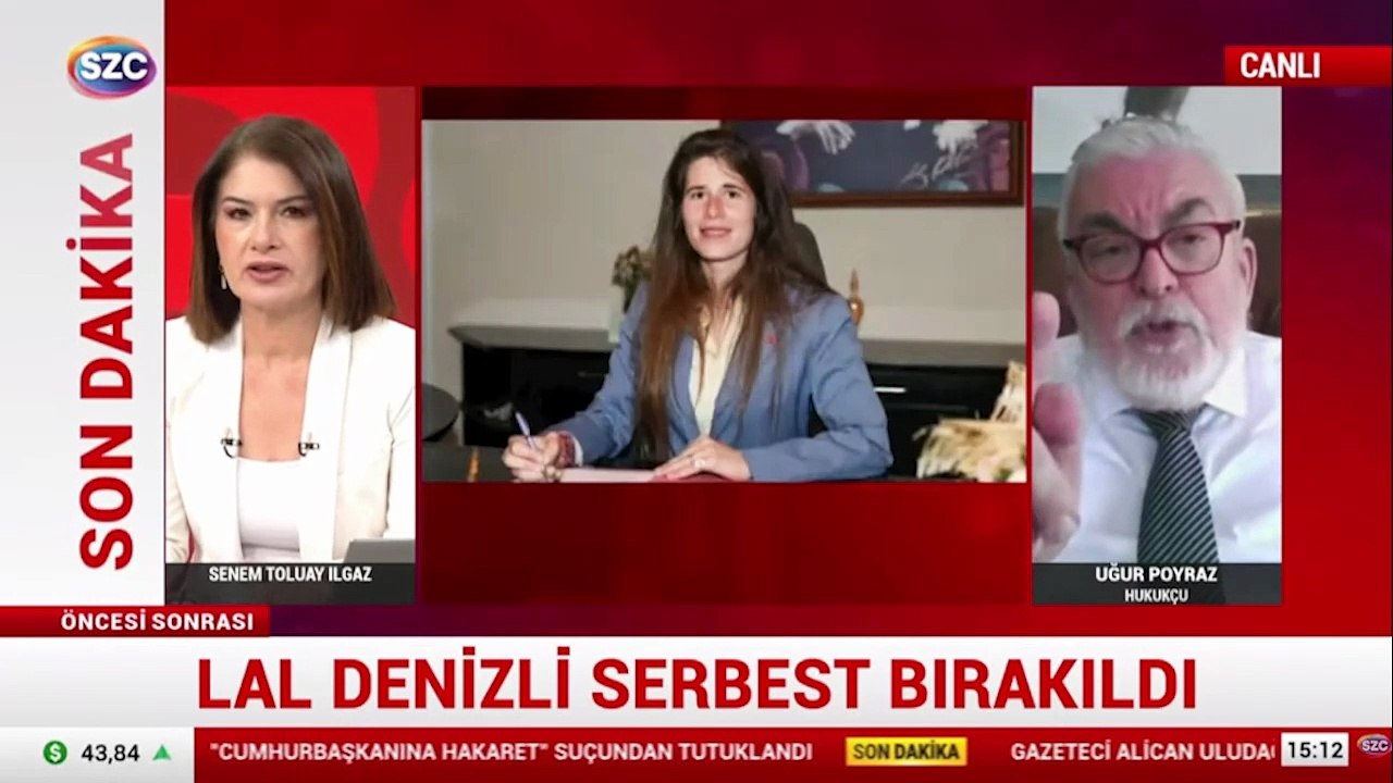 Çeşme Belediye Başkanı Lal Denizli serbest bırakıldı