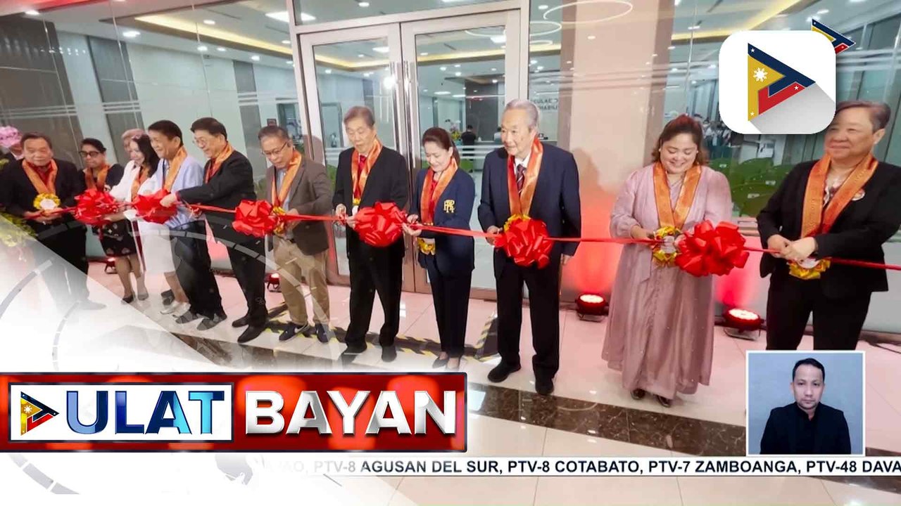 Heart and Vascular Institute na makatutulong sa mga may altapresyon, binuksan sa Mandaue City | ulat ni Jessee Atienza ng PTV Cebu