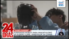 Humanoid robot para makatulong sa elderly care, dinevelop sa China | 24 Oras
