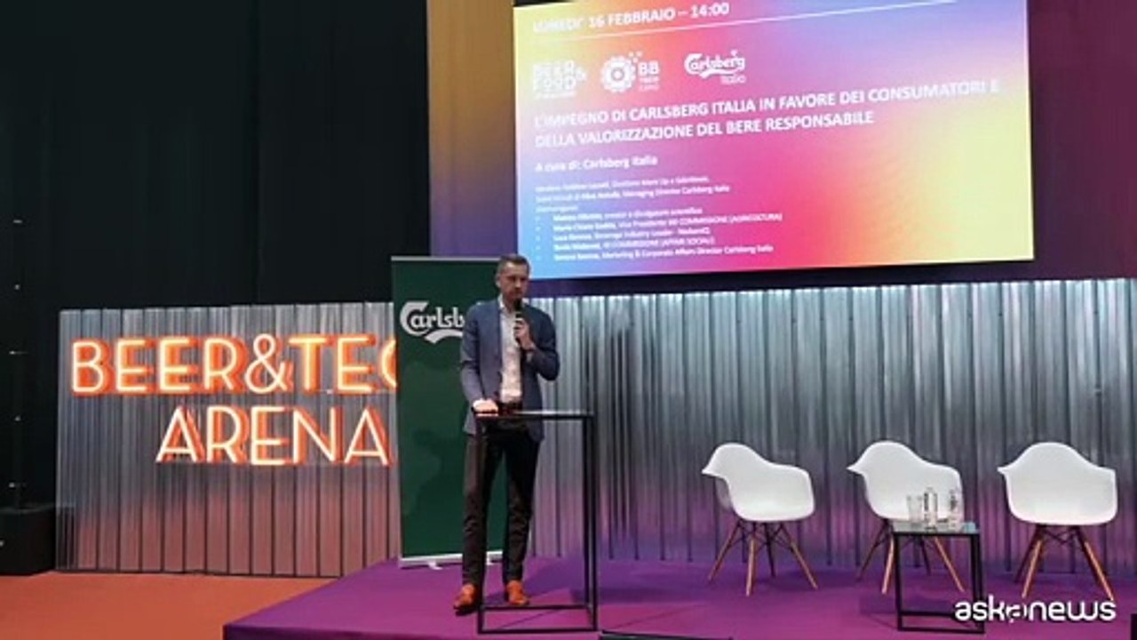 Beer&Food, Carlsberg e istituzioni: patto sul bere consapevole