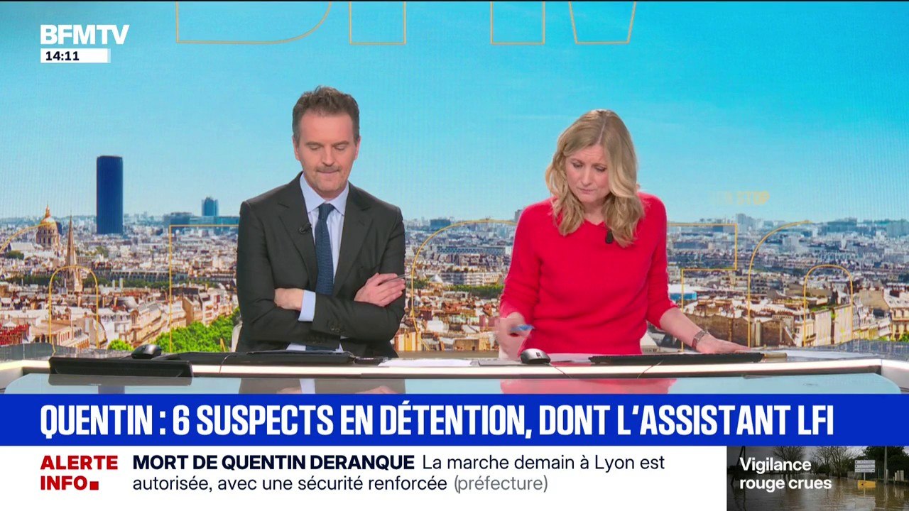 Mort de Quentin Deranque: la préfecture de la région Auvergne-Rhône-Alpes annonce que la marche en son hommage est autorisée