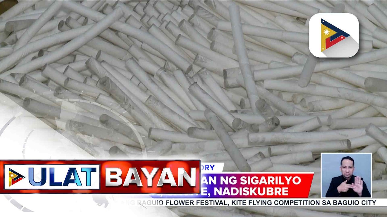 Nasa P200M halaga ng tobacco products, manufacturing machines at raw materials, nakumpiska sa hinihinalang ilegal na pabrika ng sigarilyo sa Tanza Cavite