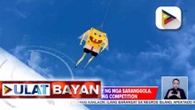 Iba't ibang hugis at kulay ng mga saranggola, bumida sa kite flying competition sa pagpapatuloy ng Panagbenga Festival | ulat ni Anjel Kim Pengosro ng PTV Cordillera