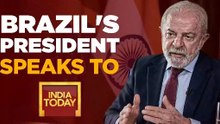 Catch the preview of Brazilian President Lula's interview to be aired at 8 pm today