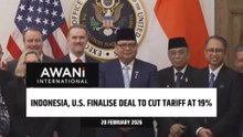 Indonesia, U.S. finalise deal to cut tariff at 19%