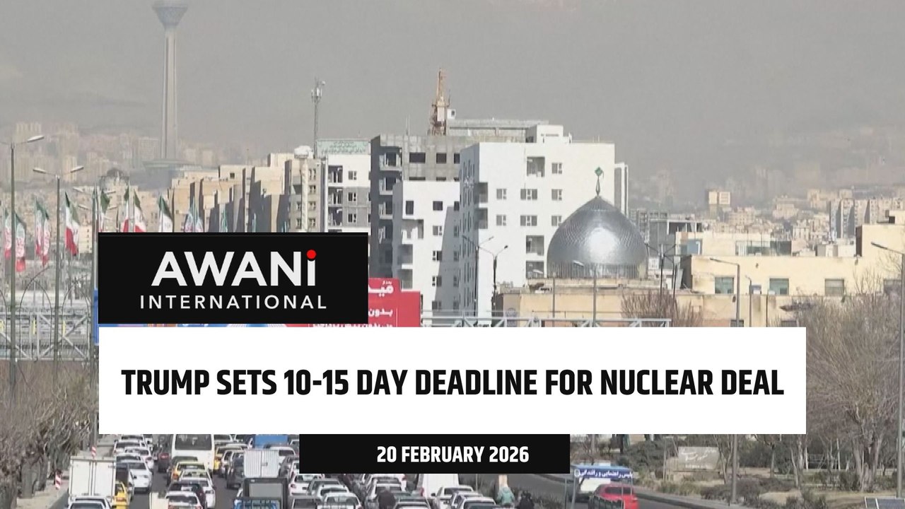 Trump sets 10-15 day deadline for nuclear deal