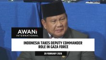 Indonesia takes deputy commander role in Gaza force