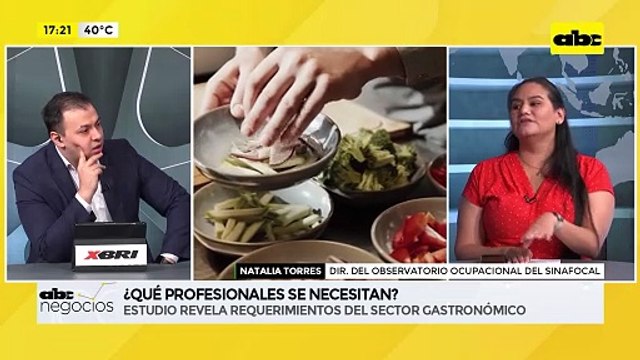 ABC Negocios: ¿Qué profesionales se necesitan? estudio revela requerimientos del sector gastronómico