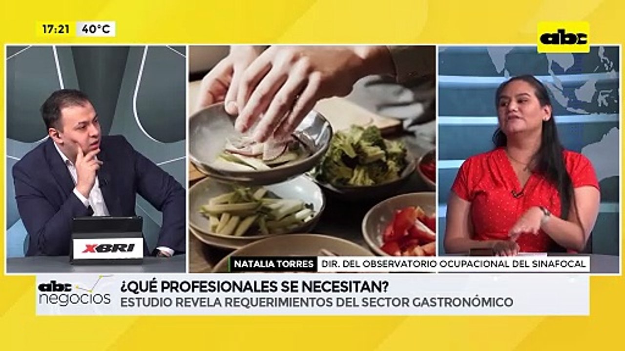 ABC Negocios: ¿Qué profesionales se necesitan? estudio revela requerimientos del sector gastronómico
