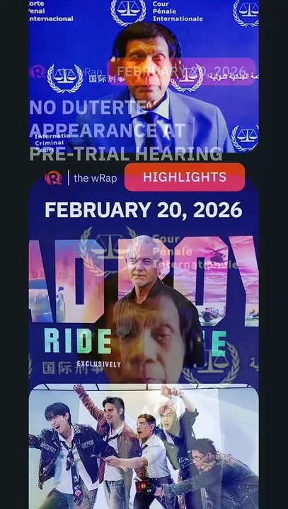 Today's headlines: Rodrigo Duterte, Eric Dane, SB19's 'VISA' | The wRap | February 20, 2026