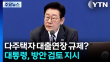 이 대통령, 다주택자 '대출 연장 규제 방안' 검토 지시 / YTN