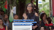 Francesca Albanese rechaza dimitir pese a la presión francoalemana