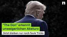 Donald Trump: "The Don" erkennt unweigerlichen Absturz - jetzt bleiben nur noch faule Tricks