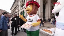 Olimpiadi 2026, a Milano mascotte mania: Tina incontra quella di Dakar 2026