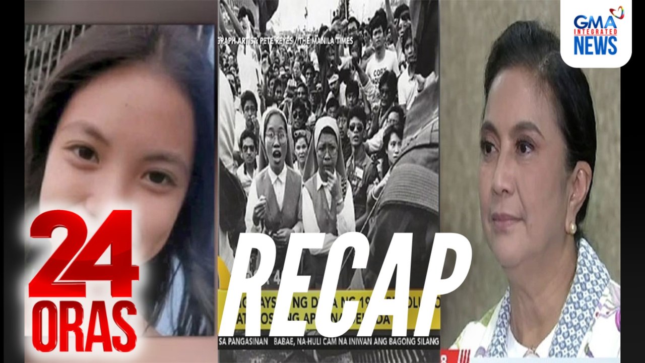 24 Oras: (Part 3) Exclusive interview kay Robredo; EDSA 40th anniv special report; 12-ayos, pinugutan; atbp.
