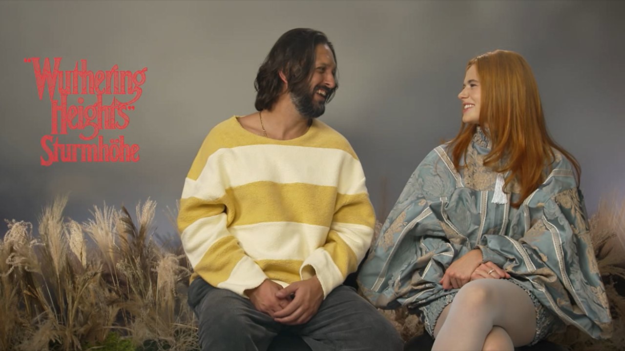 'Wuthering Heights' - Sturmhöhe Interview mit Shazad Latif & Alison Oliver