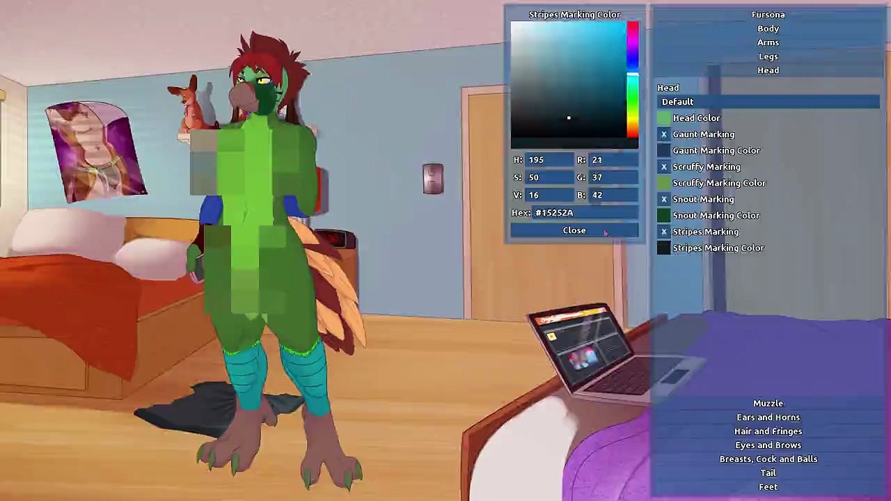 Amorous - Character Creation (censored)