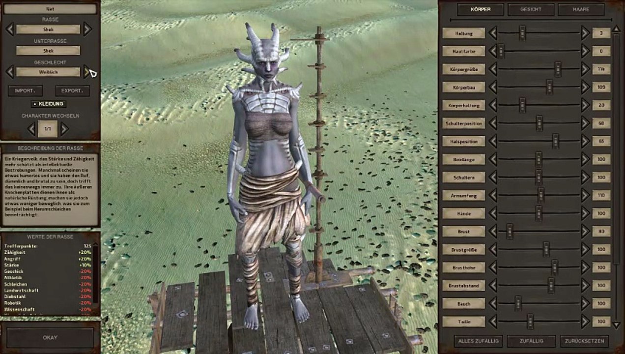 Kenshi - Character Creation