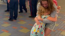 Little girl overjoyed as aunt and cousin join her for a Disneyland adventure