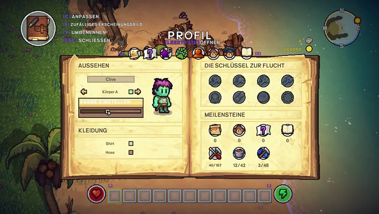 The Survivalists - Character Creation
