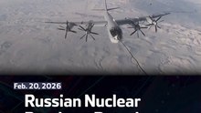 Russian Nuclear Bombers Patrol Over Bering Sea