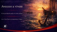 Avezzo a vivere (Vaccai | Fifth ) Low Voice Piano accompaniment
