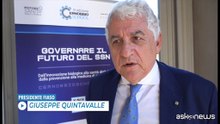 Quintavalle: aziende sanitarie protagoniste del futuro del SSN