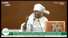 Aïssata Tall Sall à l'Assemblée Nationale - partiel