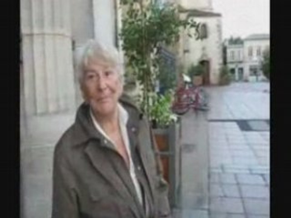 Yvette ROUDY à Pessac pour Simone de Beauvoir