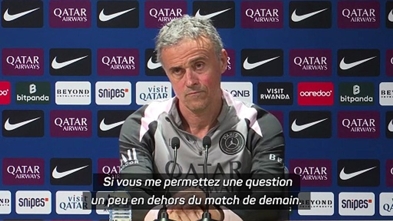 Luis Enrique silencieux sur l’affaire Vinicius/Prestianni : “Ce que je peux dire n’a pas d’importance”