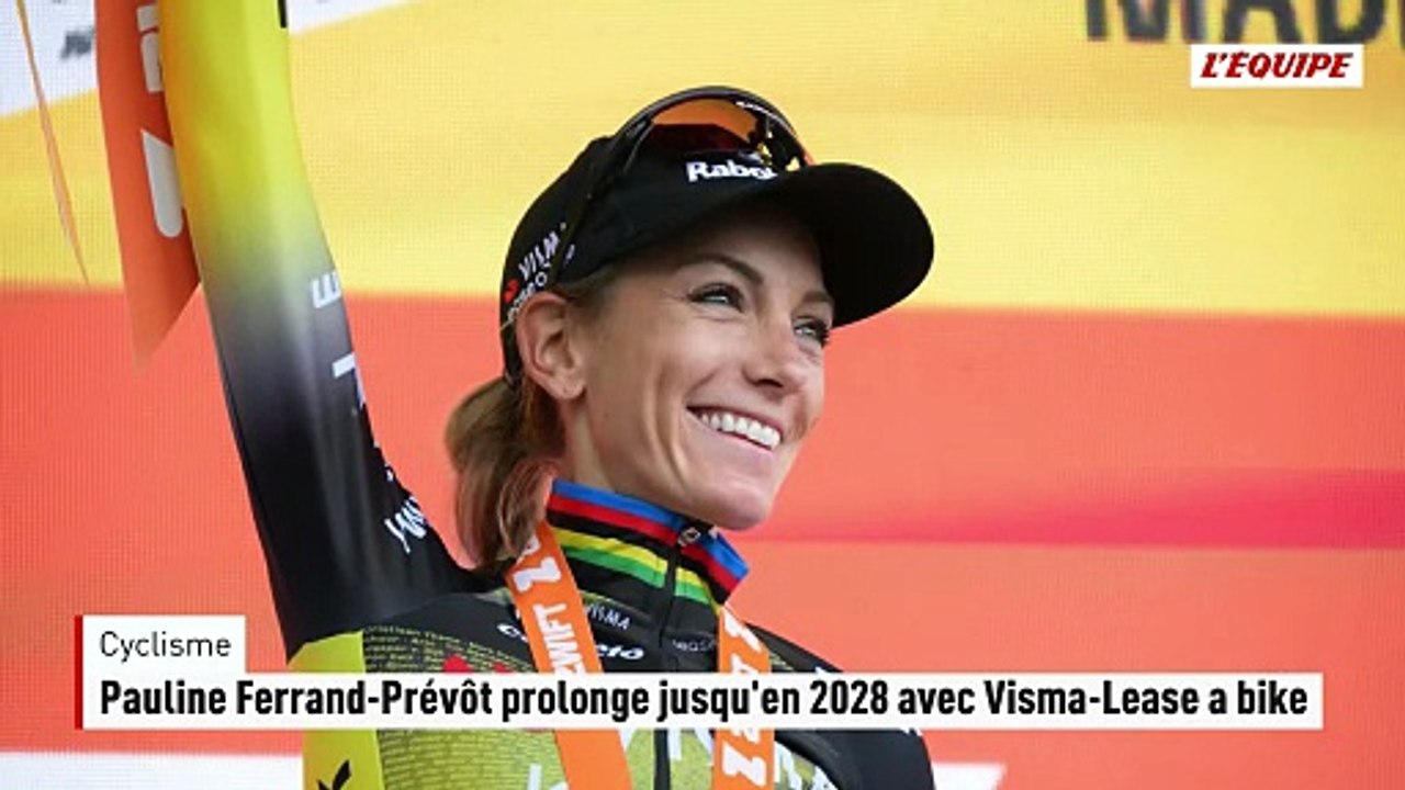 Pauline Ferrand-Prévôt prolonge jusqu'en 2028 avec Visma-Lease a bike - Cyclisme