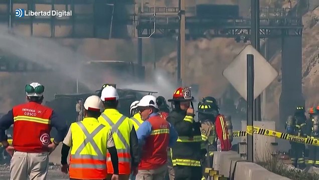 Cuatro fallecidos y decenas de heridos por la explosión de un camión de gas en Chile