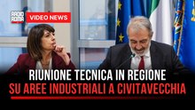 Riunione tecnica in Regione su aree industriali a Civitavecchia