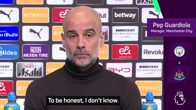 'I couldn't care less' - Guardiola dismisses title talk