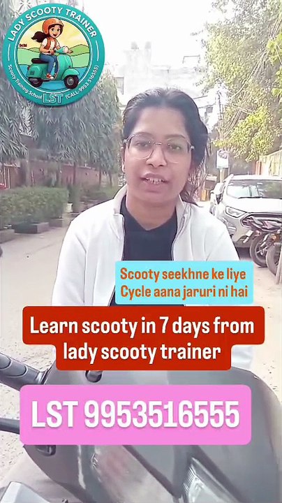 Lady scooty trainer - customer feedback