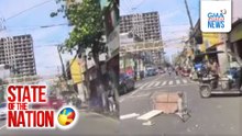 Kotse nang-araro ng e-trike at motorsiklo sa Parañaque; 2 sugatan | SONA