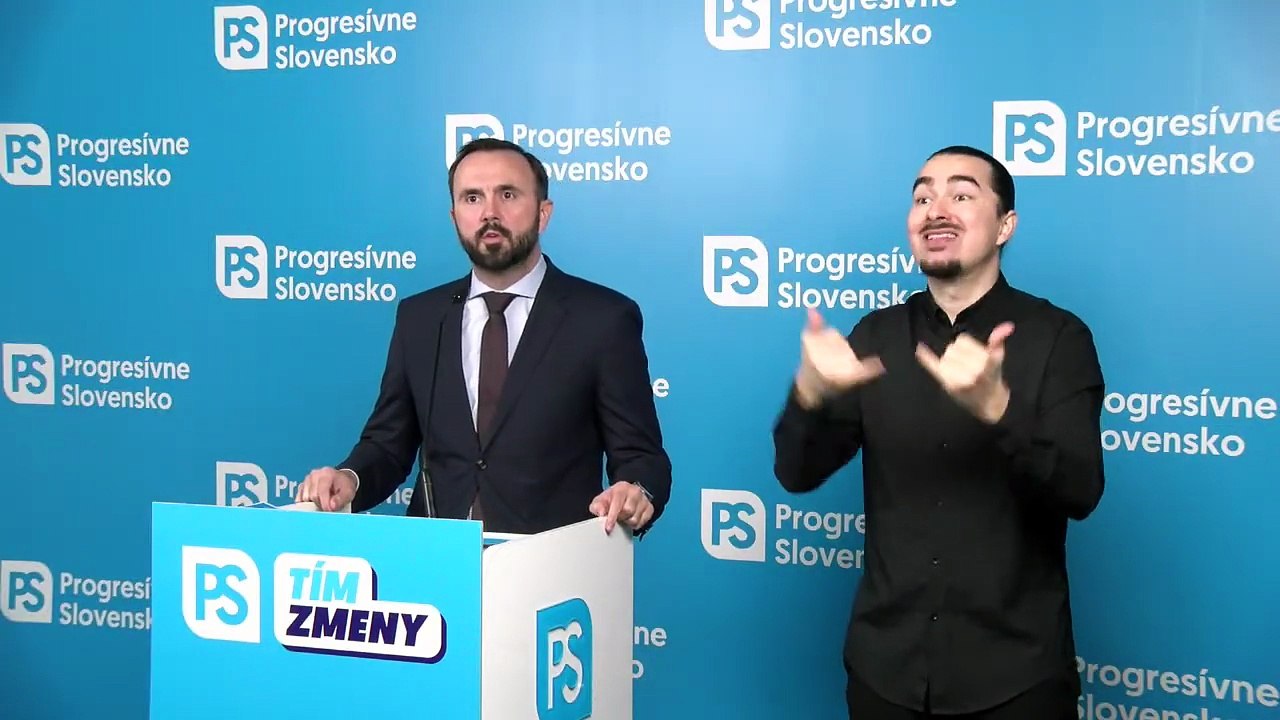 ZÁZNAM: TK hnutia Progresívne Slovensko