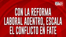 Escala el conflicto en Fate: despedidos resisten el cierre de la planta