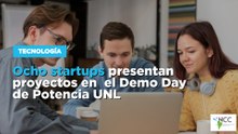 Ocho startups presentan proyectos en el Demo Day de Potencia UNL