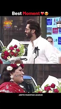 Fan Moment ❤️😍 #jeetopakistanleague #fahadmustafa #ramazan2026 #kubrakhan #humayunsaeed #shorts