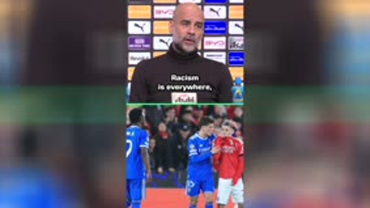 Guardiola demands change following Vinicius' racism allegation