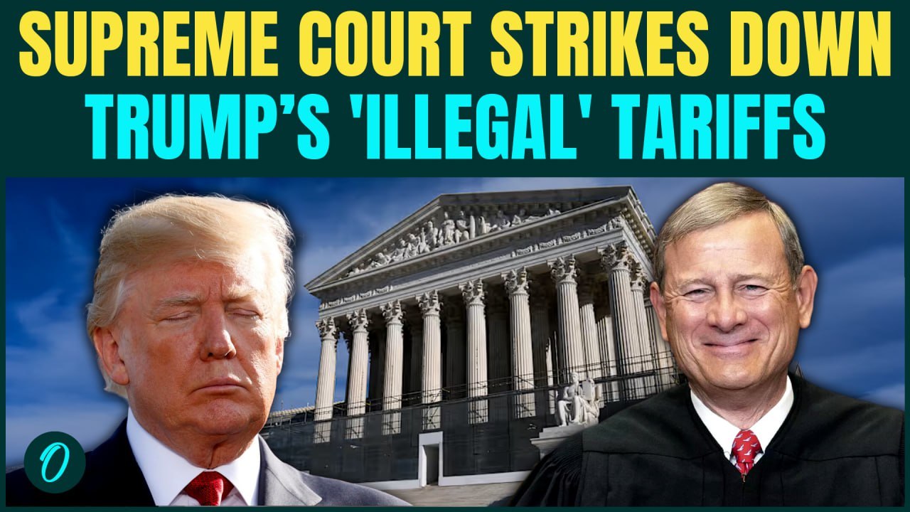 U.S. BREAKING: Supreme Court CRUSHES Trump Tariffs in 6-3 Shock Ruling | $175B Refund Chaos Ahead?