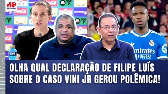 FILIPE LUÍS MANDOU MAL??? FALA sobre CASO VINICIUS JÚNIOR PROVOCA DEBATE após DERROTA DO FLAMENGO!